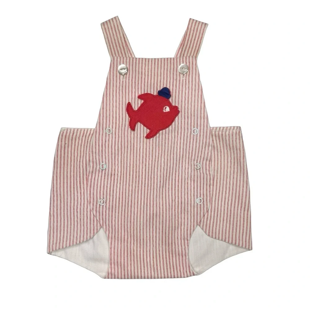 Vintage Fish Romper‎